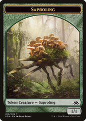 Saproling // Goblin Double-Sided Token [Planechase Anthology Tokens] | I Want That Stuff Brandon