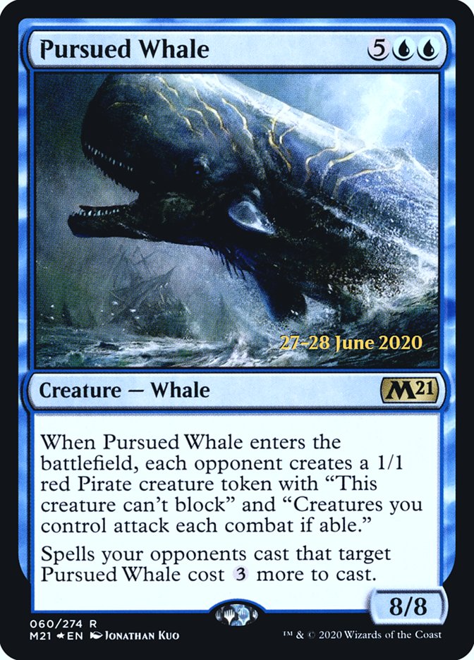 Pursued Whale [Core Set 2021 Prerelease Promos] | I Want That Stuff Brandon