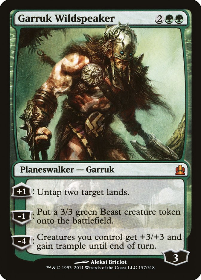 Garruk Wildspeaker [Commander 2011] | I Want That Stuff Brandon