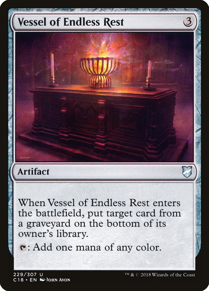 Vessel of Endless Rest [Commander 2018] | I Want That Stuff Brandon