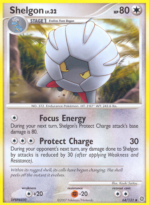 Shelgon (64/132) [Diamond & Pearl: Secret Wonders] | I Want That Stuff Brandon