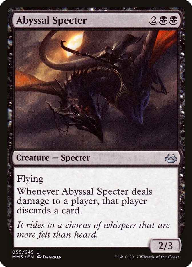 Abyssal Specter [Modern Masters 2017] | I Want That Stuff Brandon