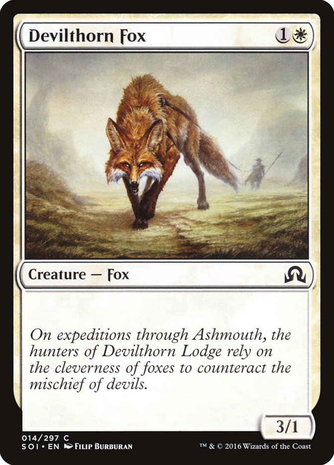 Devilthorn Fox [Shadows over Innistrad] | I Want That Stuff Brandon