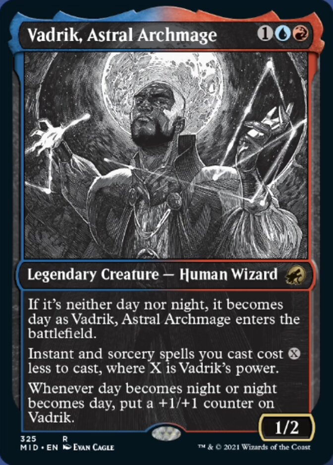 Vadrik, Astral Archmage (Showcase Eternal Night) [Innistrad: Midnight Hunt] | I Want That Stuff Brandon