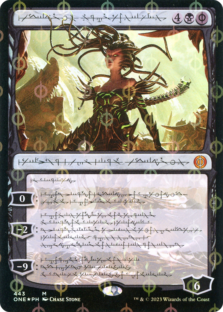 Vraska, Betrayal's Sting (Phyrexian Step-and-Compleat Foil) [Phyrexia: All Will Be One] | I Want That Stuff Brandon