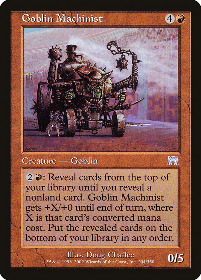 Goblin Machinist [Onslaught] | I Want That Stuff Brandon