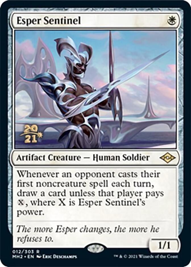 Esper Sentinel [Modern Horizons 2 Prerelease Promos] | I Want That Stuff Brandon