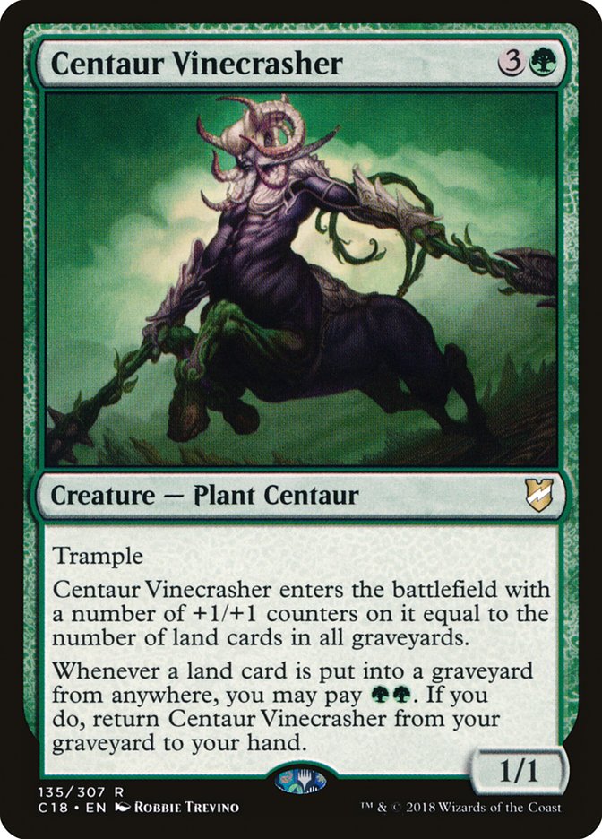 Centaur Vinecrasher [Commander 2018] | I Want That Stuff Brandon