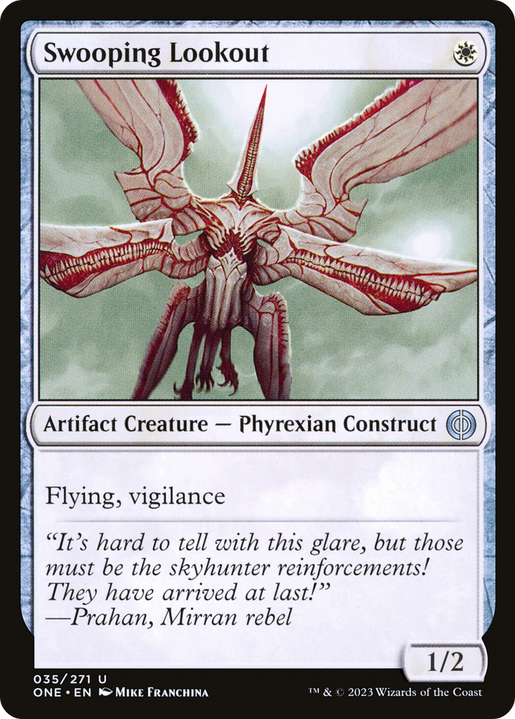 Swooping Lookout [Phyrexia: All Will Be One] | I Want That Stuff Brandon