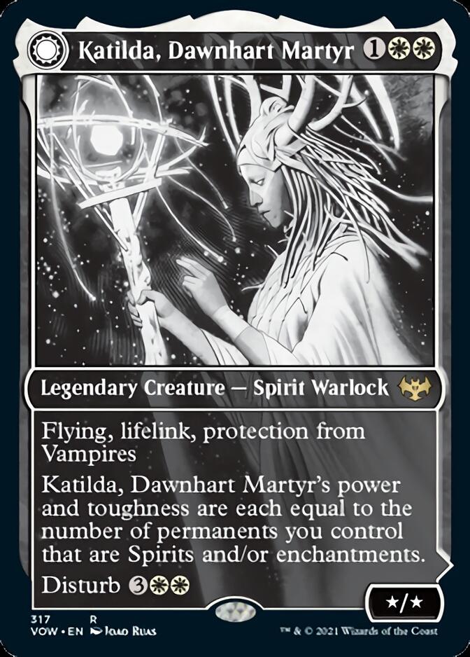 Katilda, Dawnhart Martyr // Katilda's Rising Dawn (Showcase Eternal Night) [Innistrad: Crimson Vow] | I Want That Stuff Brandon