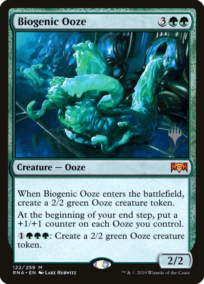 Biogenic Ooze (Promo Pack) [Ravnica Allegiance Promos] | I Want That Stuff Brandon