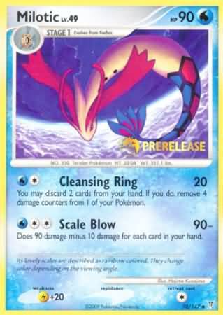 Milotic (70/147) (Prerelease Promo) [Nintendo: Black Star Promos] | I Want That Stuff Brandon