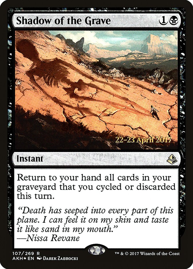 Shadow of the Grave [Amonkhet Prerelease Promos] | I Want That Stuff Brandon
