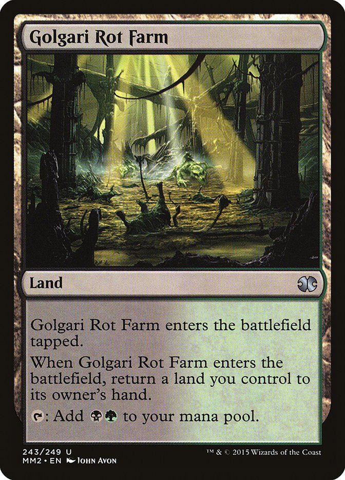 Golgari Rot Farm [Modern Masters 2015] | I Want That Stuff Brandon