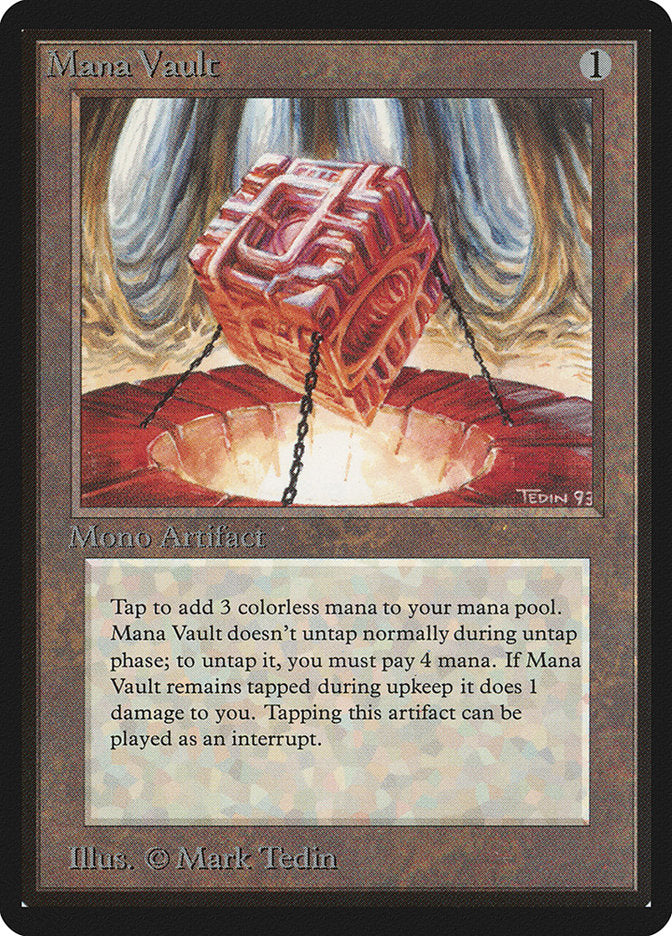 Mana Vault [Beta Edition] | I Want That Stuff Brandon