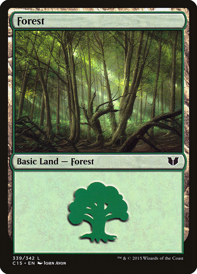 Forest (339) [Commander 2015] | I Want That Stuff Brandon