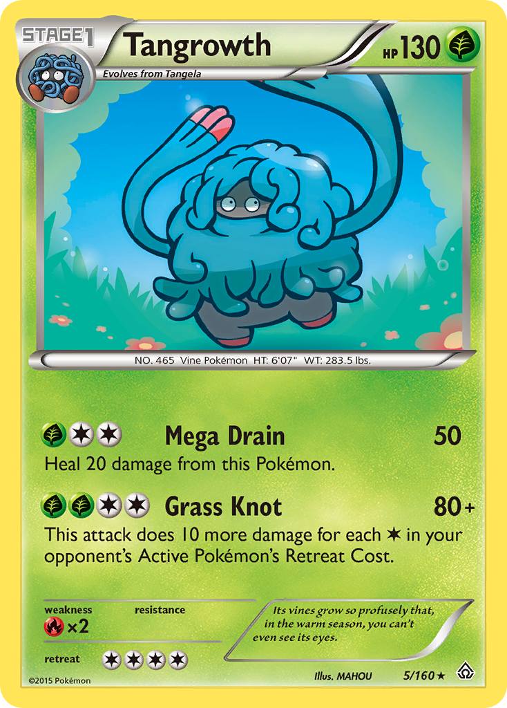 Tangrowth (5/160) [XY: Primal Clash] | I Want That Stuff Brandon