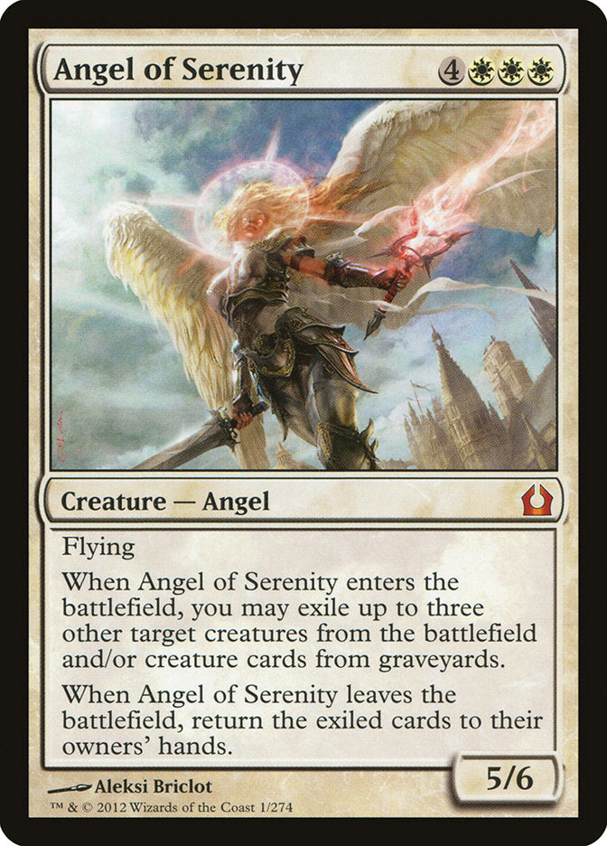 Angel of Serenity [Return to Ravnica] | I Want That Stuff Brandon