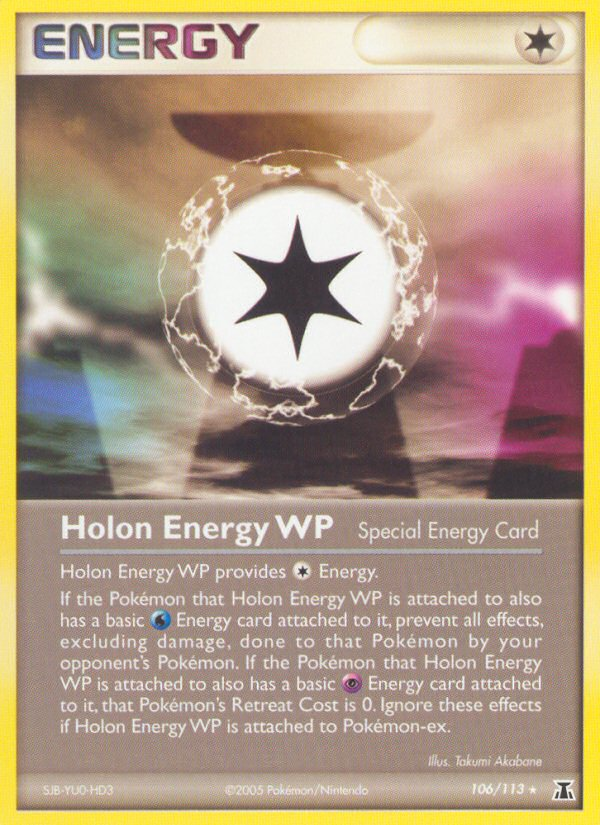 Holon Energy WP (106/113) [EX: Delta Species] | I Want That Stuff Brandon