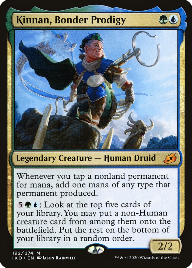 Kinnan, Bonder Prodigy [Ikoria: Lair of Behemoths] | I Want That Stuff Brandon