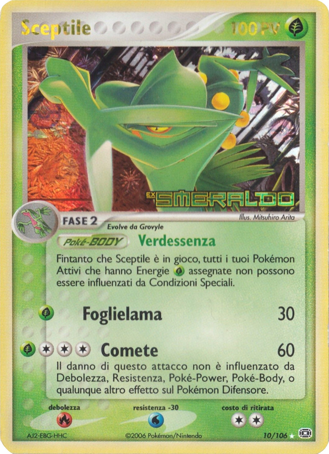 Sceptile (10/106) (Stamped) [EX: Emerald] | I Want That Stuff Brandon