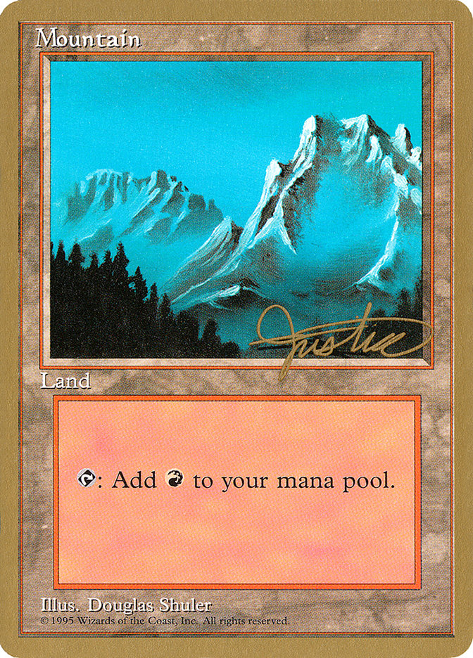 Mountain (mj374) (Mark Justice) [Pro Tour Collector Set] | I Want That Stuff Brandon