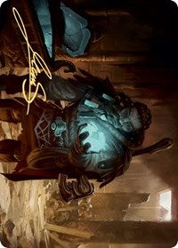 Vault Robber Art Card (Gold-Stamped Signature) [Kaldheim Art Series] | I Want That Stuff Brandon