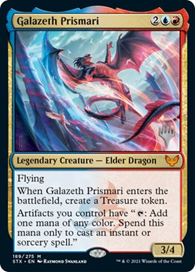 Galazeth Prismari (Promo Pack) [Strixhaven: School of Mages Promos] | I Want That Stuff Brandon