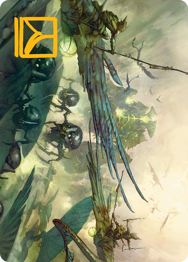 Invasion of Pyrulea Art Card (Gold-Stamped Signature) [March of the Machine Art Series] | I Want That Stuff Brandon