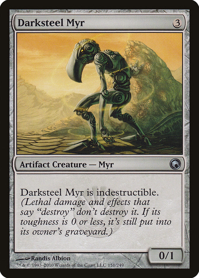 Darksteel Myr [Scars of Mirrodin] | I Want That Stuff Brandon