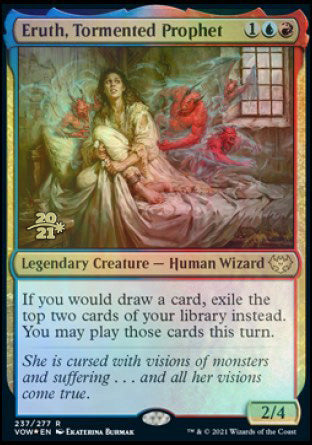 Eruth, Tormented Prophet [Innistrad: Crimson Vow Prerelease Promos] | I Want That Stuff Brandon