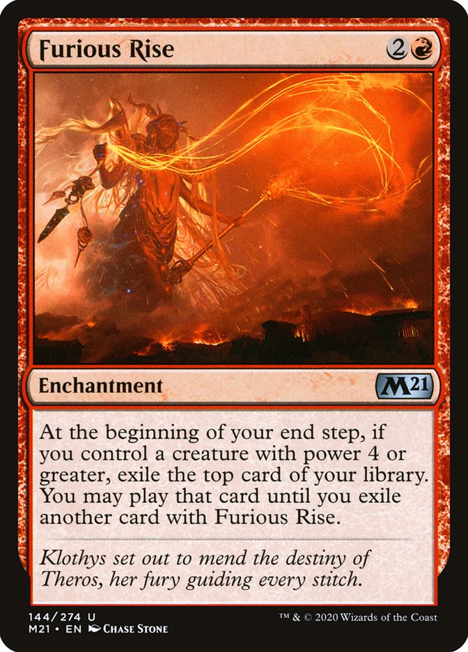 Furious Rise [Core Set 2021] | I Want That Stuff Brandon