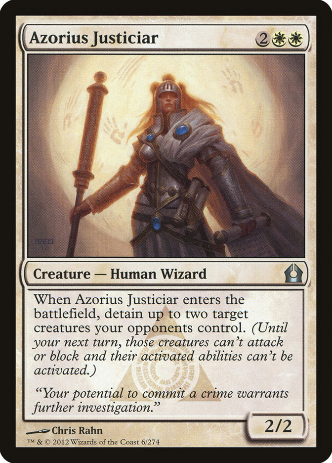 Azorius Justiciar [Return to Ravnica] | I Want That Stuff Brandon