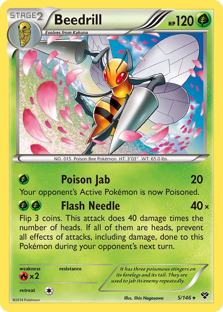 Beedrill (5/146) [XY: Base Set] | I Want That Stuff Brandon