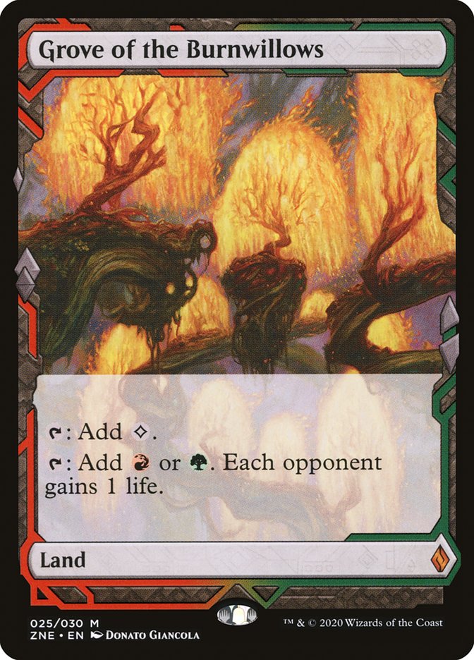 Grove of the Burnwillows (Expeditions) [Zendikar Rising Expeditions] | I Want That Stuff Brandon