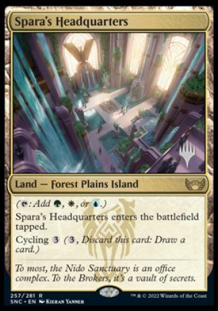 Spara's Headquarters (Promo Pack) [Streets of New Capenna Promos] | I Want That Stuff Brandon