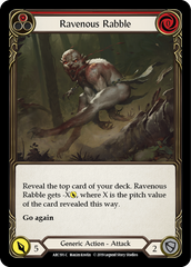 Ravenous Rabble (Red) [ARC191-C] 1st Edition Rainbow Foil | I Want That Stuff Brandon