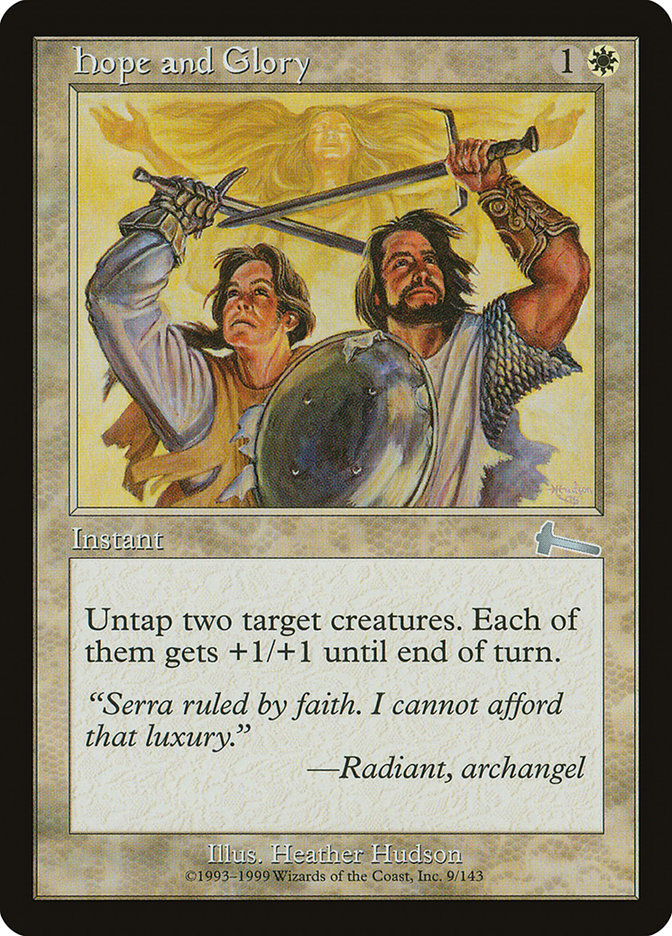 Hope and Glory [Urza's Legacy] | I Want That Stuff Brandon