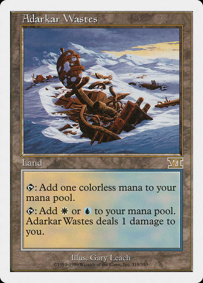 Adarkar Wastes [Classic Sixth Edition] | I Want That Stuff Brandon