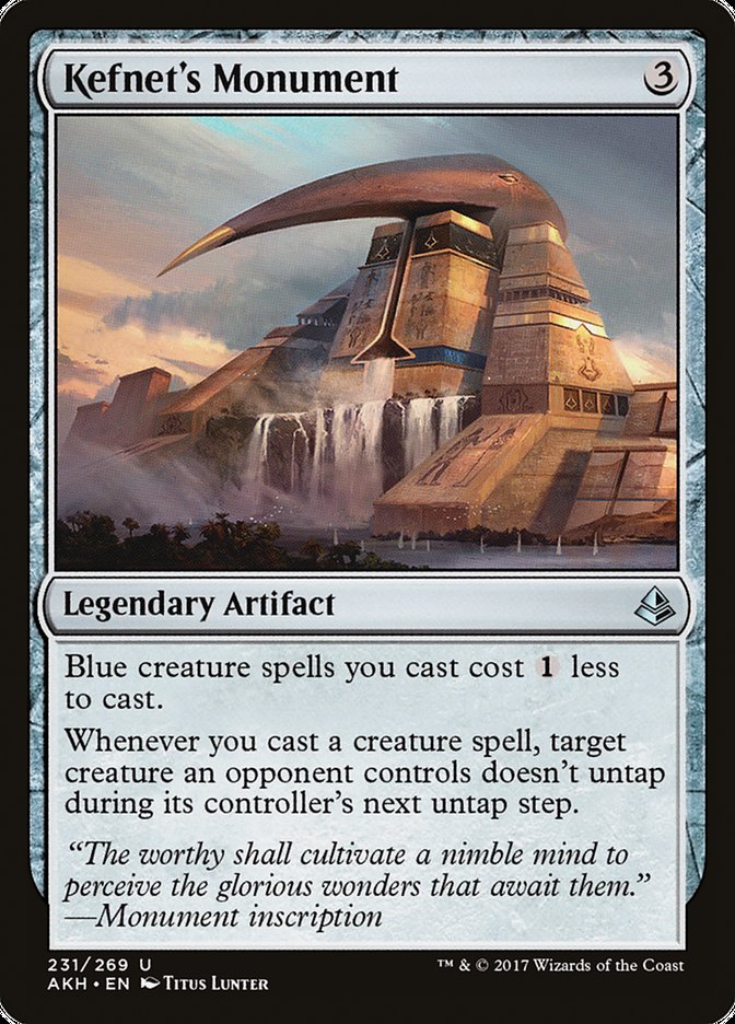 Kefnet's Monument [Amonkhet] | I Want That Stuff Brandon