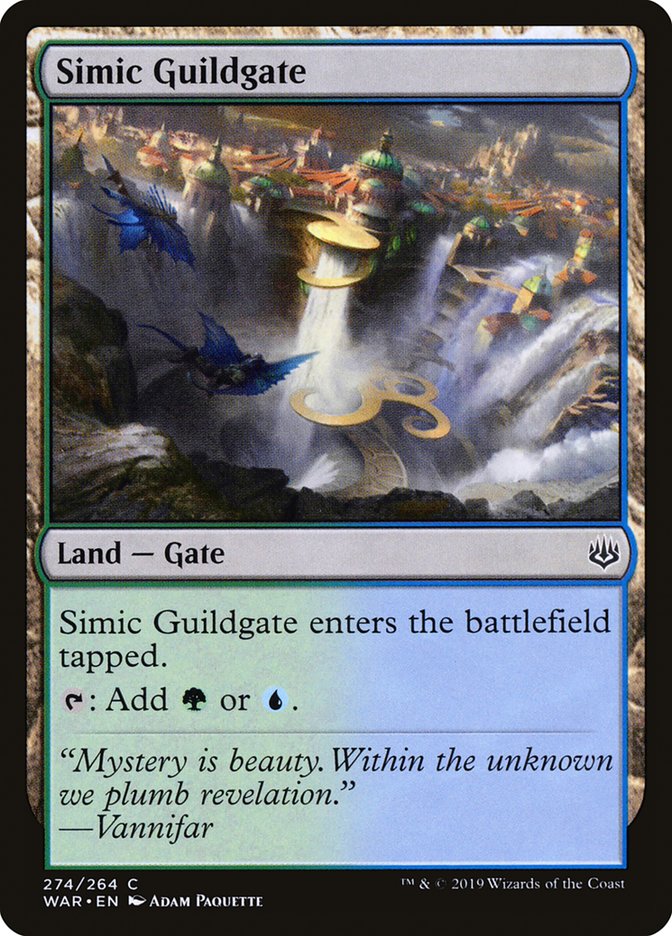 Simic Guildgate [War of the Spark] | I Want That Stuff Brandon