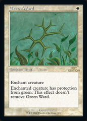 Green Ward (Retro) [30th Anniversary Edition] | I Want That Stuff Brandon