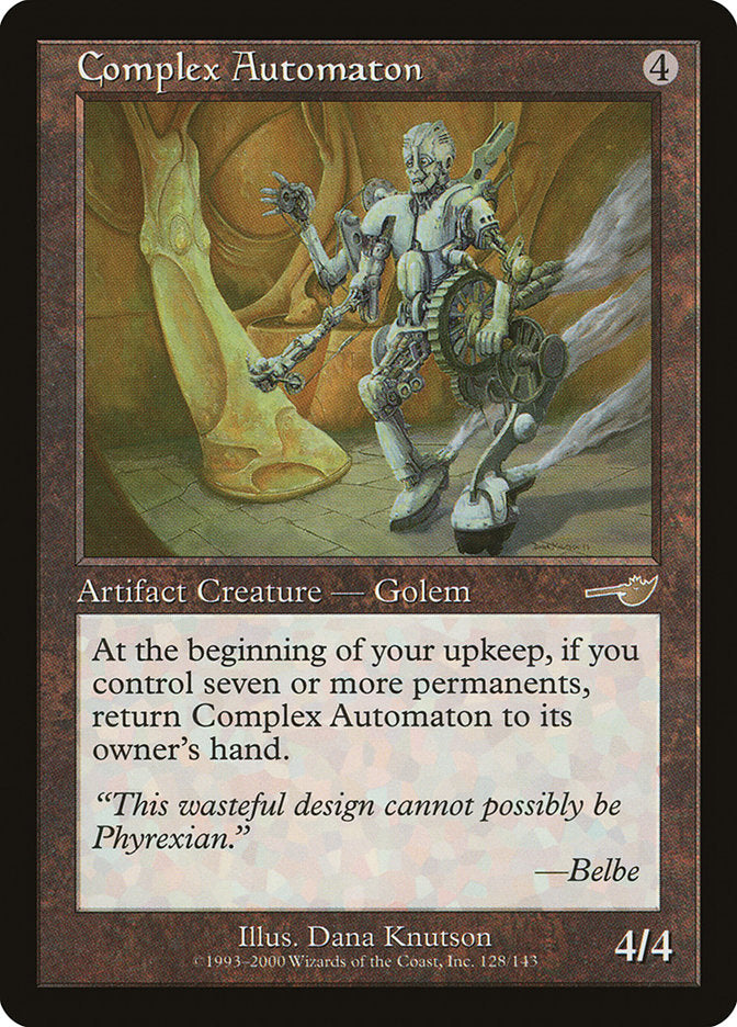 Complex Automaton [Nemesis] | I Want That Stuff Brandon