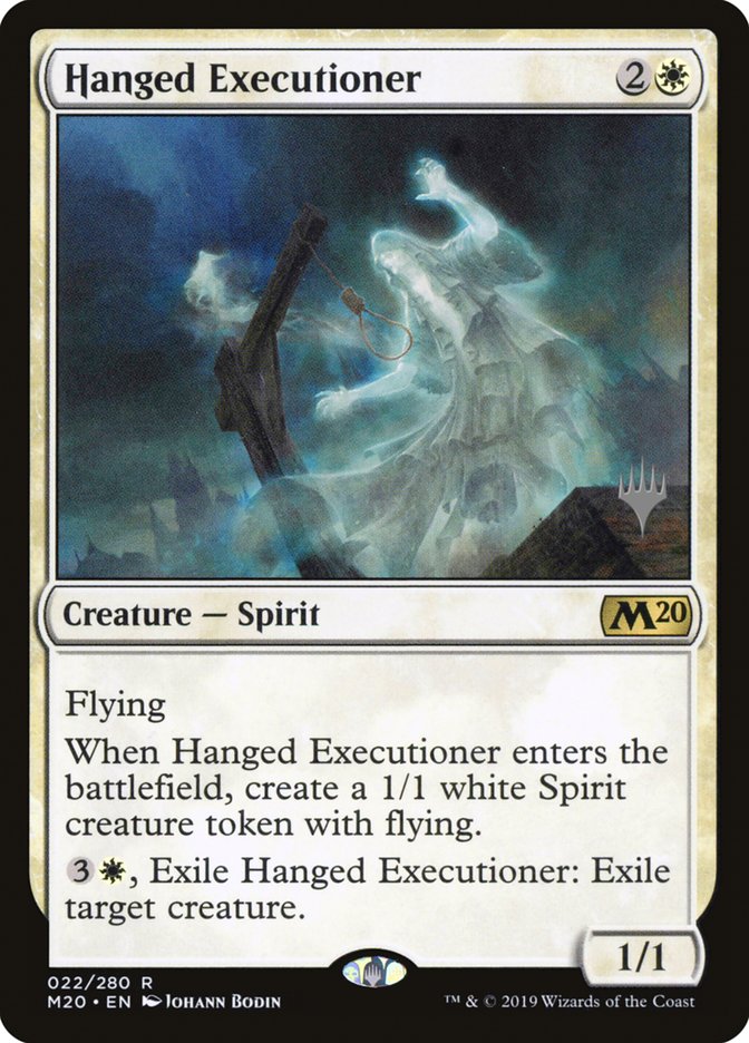 Hanged Executioner (Promo Pack) [Core Set 2020 Promos] | I Want That Stuff Brandon