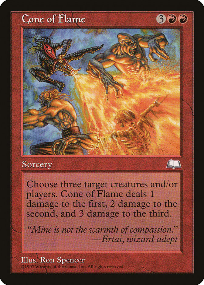 Cone of Flame [Weatherlight] | I Want That Stuff Brandon
