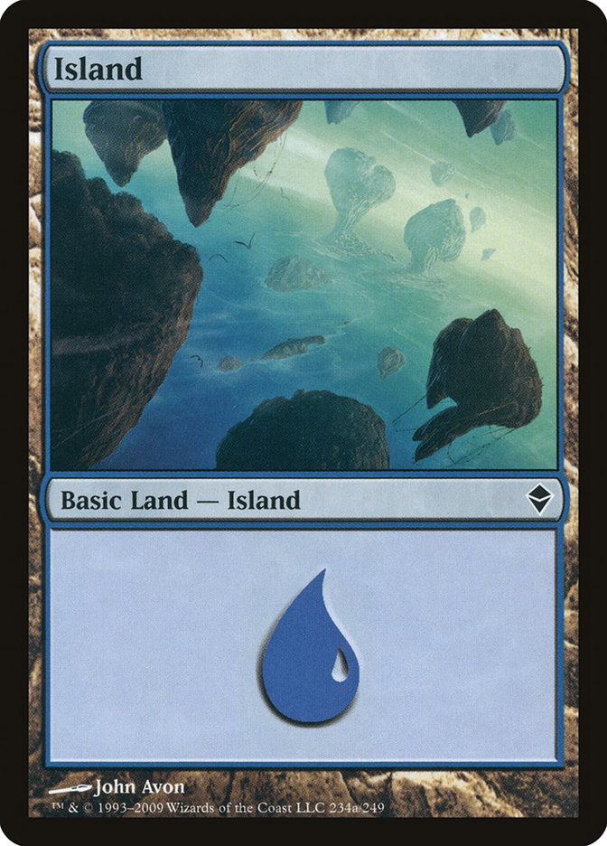 Island (234a) [Zendikar] | I Want That Stuff Brandon