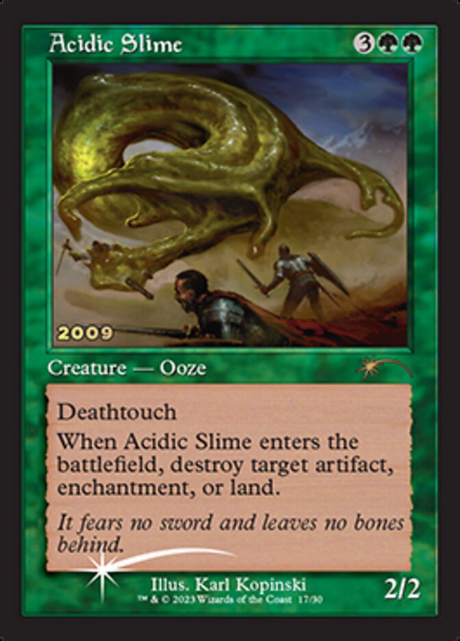 Acidic Slime [30th Anniversary Promos] | I Want That Stuff Brandon