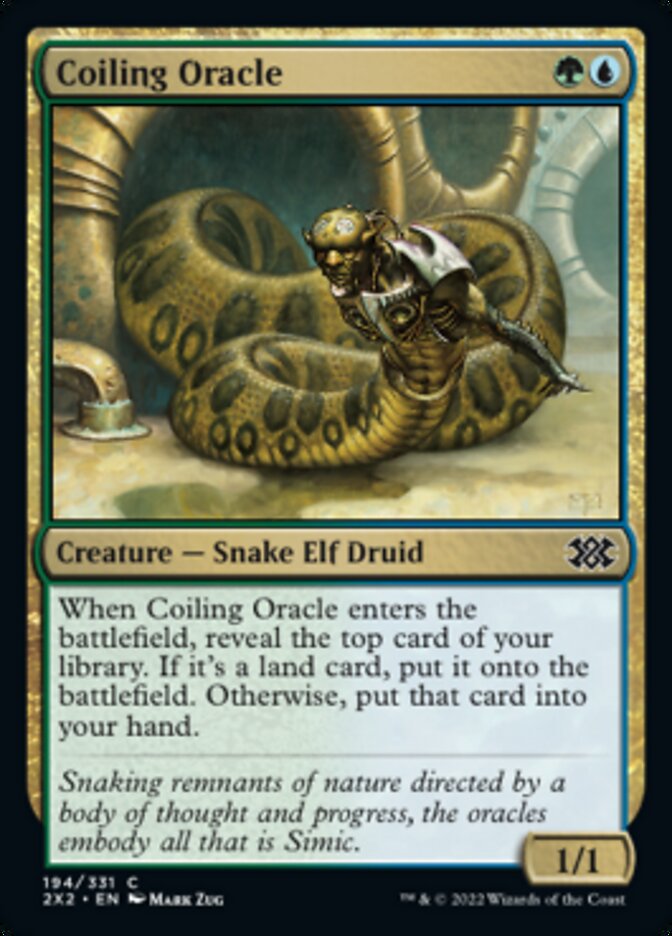 Coiling Oracle [Double Masters 2022] | I Want That Stuff Brandon
