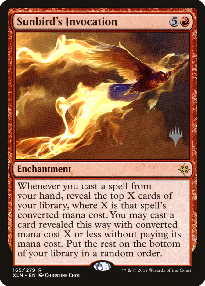 Sunbird's Invocation (Promo Pack) [Ixalan Promos] | I Want That Stuff Brandon