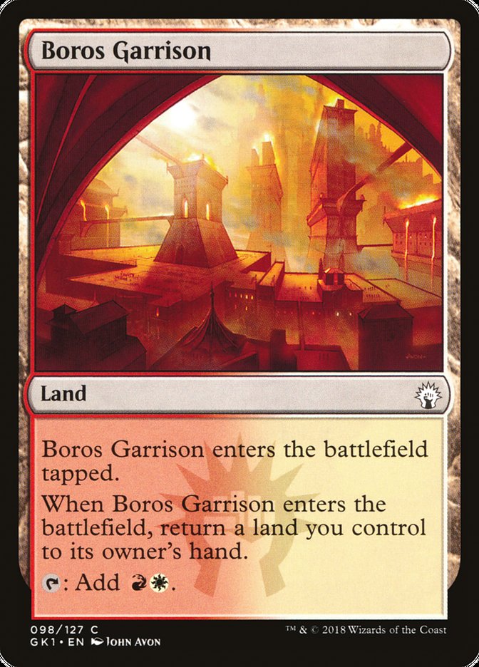 Boros Garrison [Guilds of Ravnica Guild Kit] | I Want That Stuff Brandon